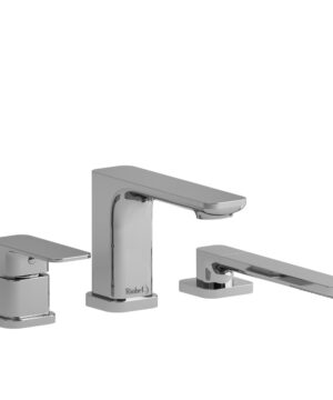Riobel Equinox 3-Piece Deck-Mount Tub Filler With Hand Shower Trim