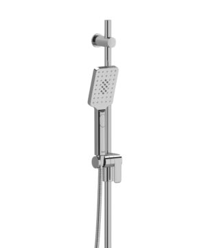 Riobel Handshower Set With 36" Slide Bar and 2-Function Handshower - Chrome