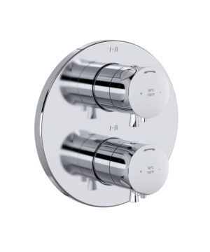 Riobel Edge 3/4" Thermostatic and Pressure Balance Trim with up to 6 Functions and Lever Handles